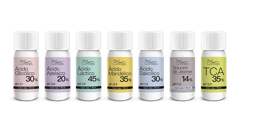 Línea de Peelings Faciales